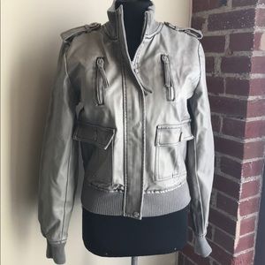 NWOT Beverly Hills Polo Club Faux Leather Jacket